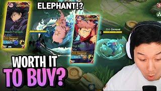 How much are Jujutsu Kaisen Yin and Julian Skins Gameplay  Mobile Legends