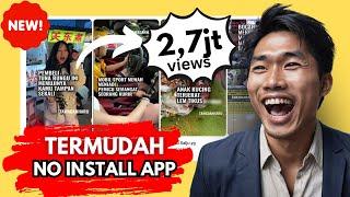 Langsung Tiru TRIK Ini REUPLOAD Video CINA di Youtube Shorts Tiktok Reels