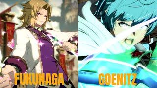 GBVSR High Level Gameplay Fukunaga Lancelot VS Goenitz Gran