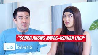 LUIS LISTENS TO ANDREA BRILLANTES Sobra akong napag-iisahan lagi  Luis Manzano