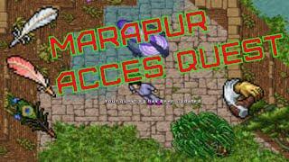 Here is how you get to Marapur in Tibia. Easy acces quest guide.