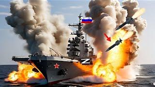 BIG Tragedy in History Today the US launched a stealth missile and hit a Russian aircraft carrier