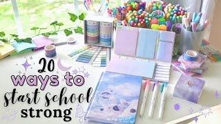 Top 20 hacks for preparing for back to school 