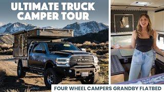 ULTIMATE TRUCK CAMPER TOUR  Four Wheel Campers Grandby Flatbed on Ram 3500