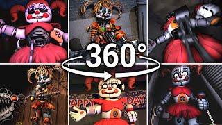 360° CircusScrap Baby Compilation - Five Nights at Freddys SFM VR Compatible
