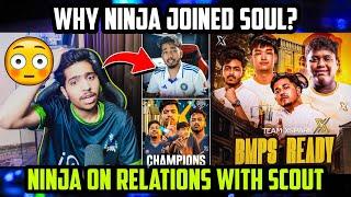 Ninja React on Why Left TX?  Reply on How Joined SouL?  IQOO SouL  Bgmi