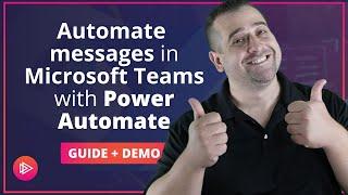 How to Set Up Automated Messages in Teams with Power Automate