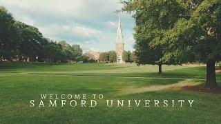 This is your time this is your school.  Welcome to Samford.