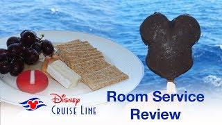 Disney Cruise Room Service - Review and Tips