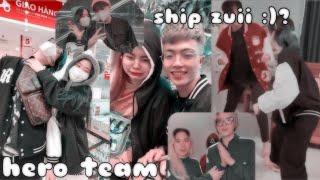  tik tok hero team nhx video siu dethw và nhx cặp đc fan ship nhìu nhất trog hero team ship zui 