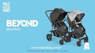 Carrinho de Passeio 2 em 1 Beyond  Multikids Baby