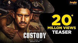 Custody Teaser TELUGU  Naga Chaitanya  Krithi Shetty  Arvind Swami  Venkat Prabhu