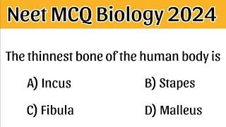 NEET MCQ Biology   Neet 2024 biology 