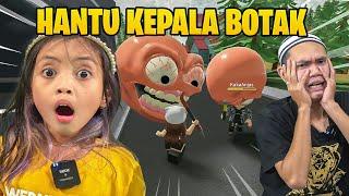 LEIKA LARI DIKEJAR HANTU KEPALA BOTAK  ESCAPE RUNNING HEAD ROBLOX ROBLOX INDONESIA