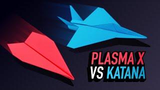 Paper Airplane Tournament —  Plasma X vs Katana — Paper Aces Round 1 Race 1