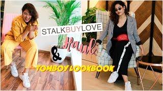 TOMBOY LookBook 2018 + StalkBuyLove HAUL  StyleMeUpWithSakshi