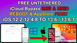 FREE Untethered iCloud Bypass Windows 12.2-12.4.8 to iOS 14 13.713.6.1 For iPhoneiPadiPod