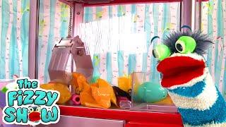 Fizzy Has Fun with the Paw Patrol Claw Machine