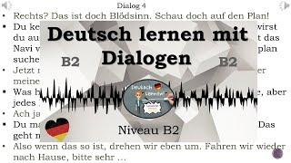 Dialoge B2  Deutsch lernen durch Hören  3 