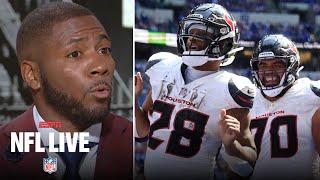 NFL LIVE  Joe Mixon is looking like biggest pickup of entire season - R. Clark on Texans offense