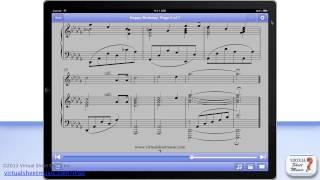 VSM App Ver. 4.2 - Score View - Virtual Sheet Music Viewer Application for iPad iPhone