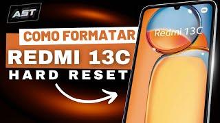 COMO FORMATAR REDMI 13c  HARD RESET REDMI 13c  XIAOMI REDMI 13c