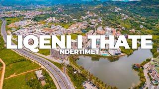 NDERTIMET E REJA TEK LIQENI I THATE  5K DRONE VIDEO TIRANA 2022