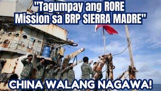 China hanggang tingin nalang Matagumpay na nakapag re-supply ang PCG sa BRP Sierra Madre