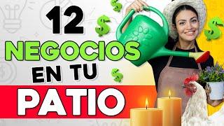 Negocios Rentables En Tu Patio  Ideas de Negocios en Tu Patio