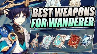 WANDERER - FULL Weapon Comparisons & Build Tests ft. C0 Faruzan & Bennett  3.3 Genshin