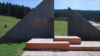 Sarajevo Igman Olympic Jump execution podium Malo Polje