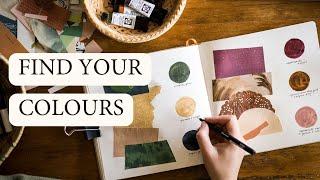 Discover Your Personal COLOUR PALETTE - Day 1 Creative Elements Challenge