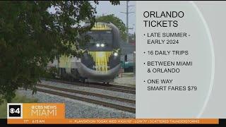Brightline now selling tickets for trips to Orlando