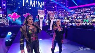 Natalya & Tamina VS Shayna Baszler & Nia Jax