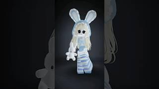 Cute Bunny Girl 🩵 #robloxoutfits #games #roblox #robloxedit