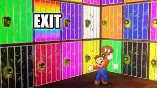 100 Mystery Doors But Only One Lets MARIO Escape  Super Mario Odyssey 100 Doors Challenge