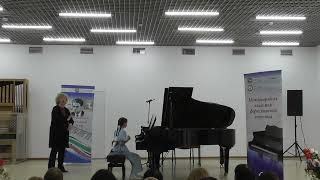 02.04.22 Gulia Yuzlibayeva Master classes by Mira Marchenko Almetyevsk College of Music 4th part