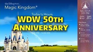 50th Anniversary WDW Today Channel 2021 - Resort TV - Walt Disney World