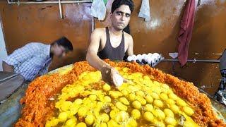 Indian Street Food in Mumbai - 400 Egg BIGGEST Scrambled Eggs + BEST Seafood in Mumbai India