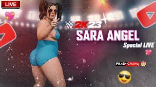 Sara VS John Cena & Happy Corbin  WWE 2K23 Intergender LIVE - Sept 27 2024