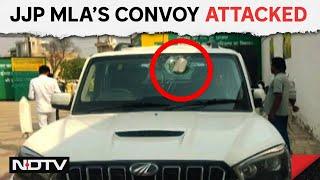 Haryana News  Stones Thrown At JJP MLA Naina Chautalas Convoy In Haryana 6 Injured