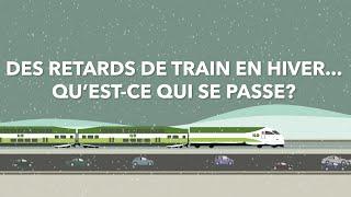 Retards de trains en hiver… Que se passe-t-il?