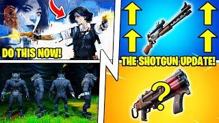 Todays BIG Shotgun Update How to get Female MIDAS Wolves in Fortnite