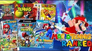 Ranking EVERY Mario Tennis Game WORST TO BEST Top 8 Games