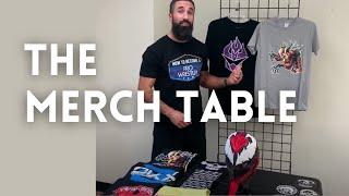 How to set up your Merch Table to make more Sales