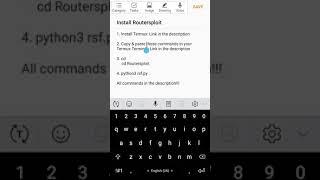 2019 Install Routersploit on Android  no root 