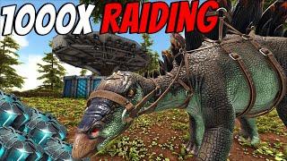 I RAIDED A MASSIVE Tree Base On ARK 1000x . . .