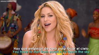Shakira - Waka Waka Esto es África  Lyrics + Español  Video Official