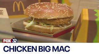 McDonalds introducing Chicken Big Mac for limited time