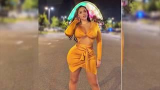 Fiorella FASHIONNOVA Cyrvu Outfit Fashion. Plus Size style summer 4K instabox